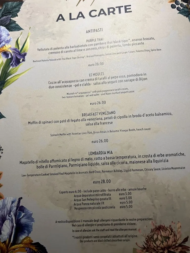 Menu_La Società Milano_Milano El_immagine_4