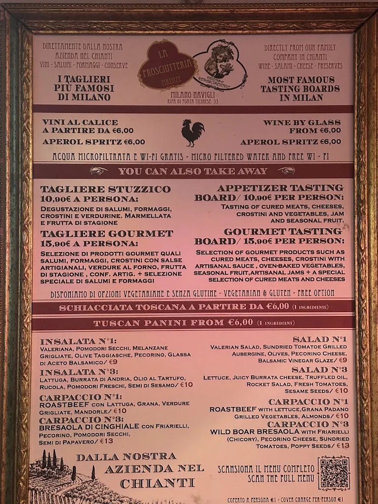 Menu_La Prosciutteria Milano Navigli_Milano El_immagine_1