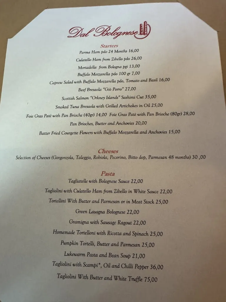 Menu_Dal Bolognese Milano_Milano El_image_2