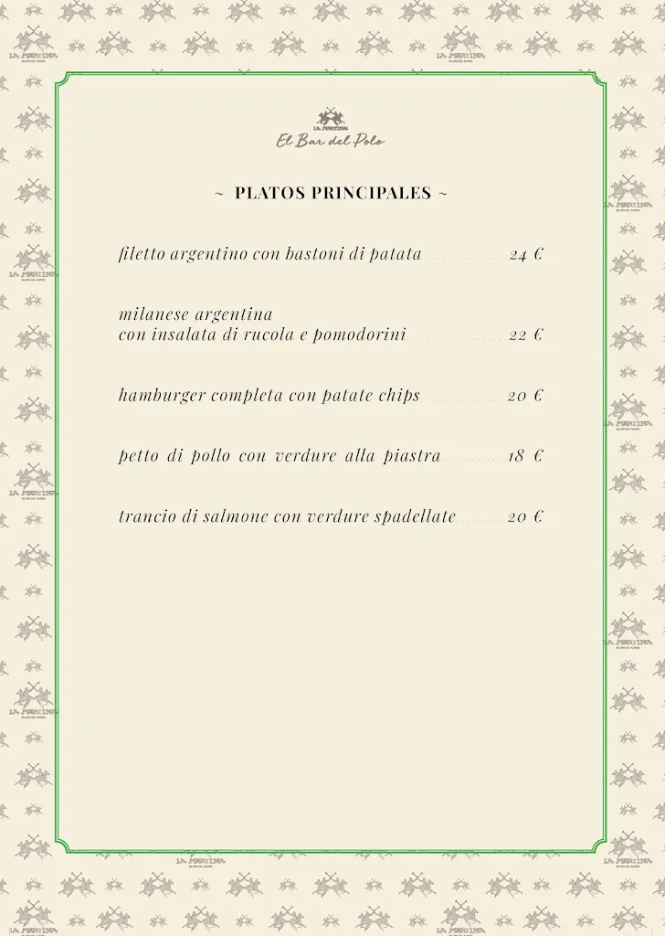Menu_El Bar del Polo_Milano El_image_2