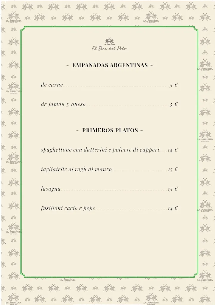 Menu_El Bar del Polo_Milano El_image_3