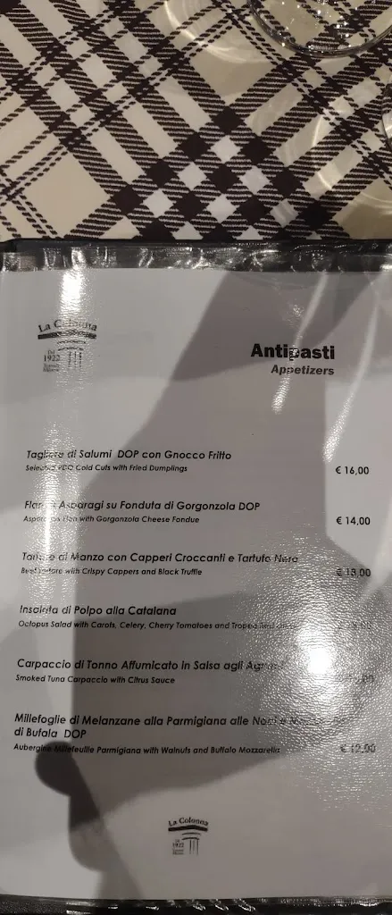 Menu_Trattoria milanese dal 1922 | La Colonna_Milano El_image_4