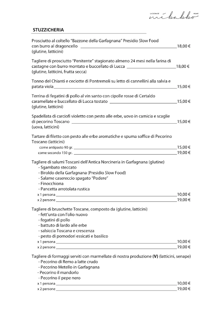 Menu_Trattoria Mibabbo_Milano El_image_1