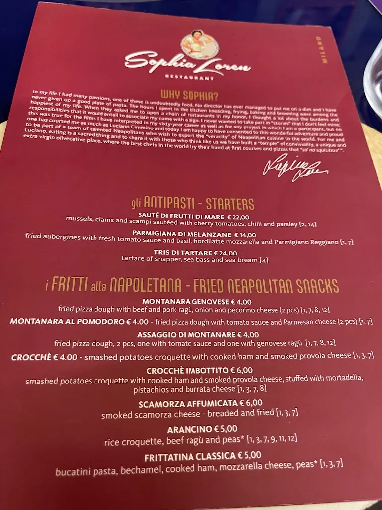Menu_Sophia Loren Restaurant Milano_Milano El_immagine_4