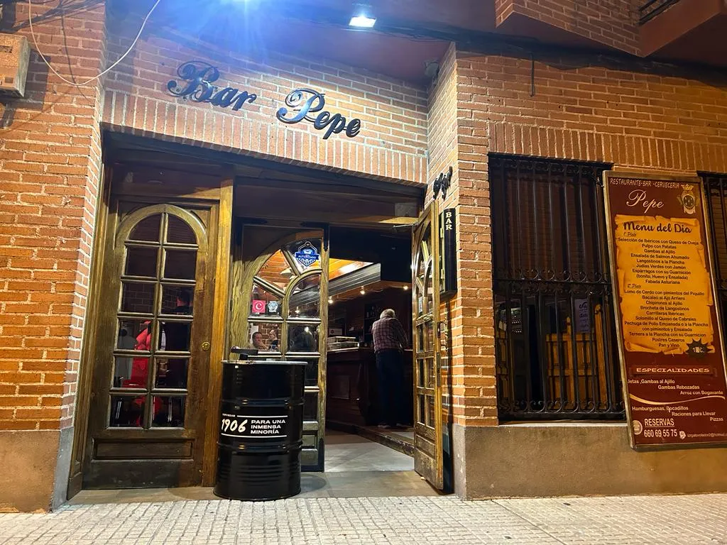Bar Pepe restaurant in Peñaranda de Bracamonte