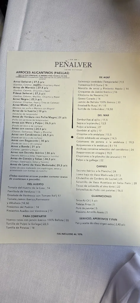 Menu_La Taberna de Peñalver_Peñarandilla_image_2