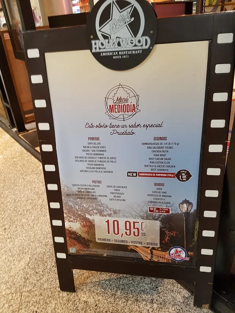 Menu_Foster's Hollywood_Pino de Tormes El_image_4