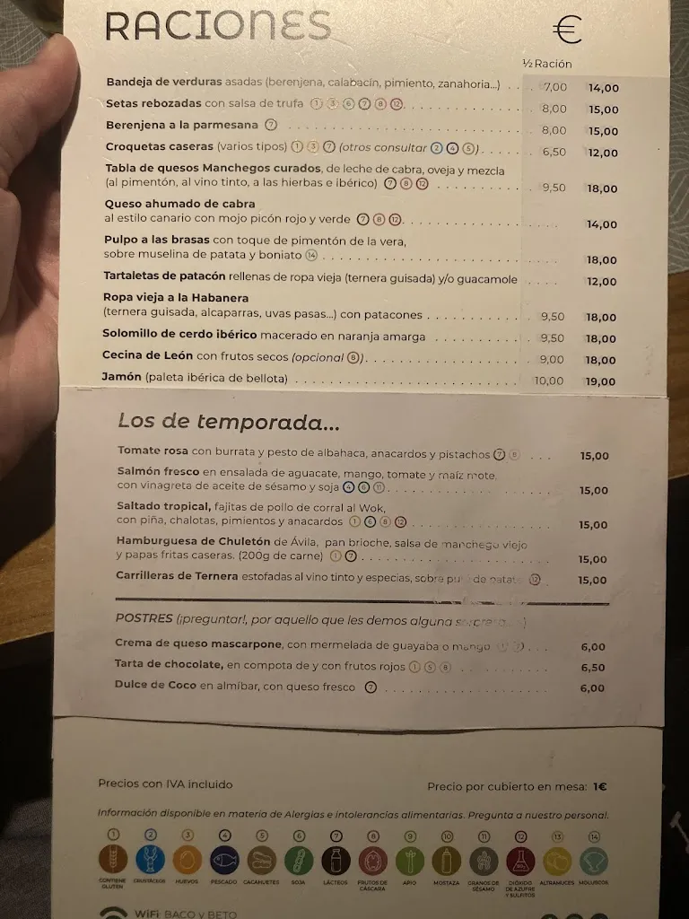 Menu_Baco y Beto, Taberna_Pelayos_image_4