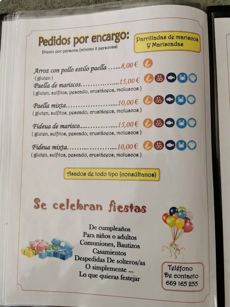 Menu_Pelaires Bar restaurante_Pelayos_image_4