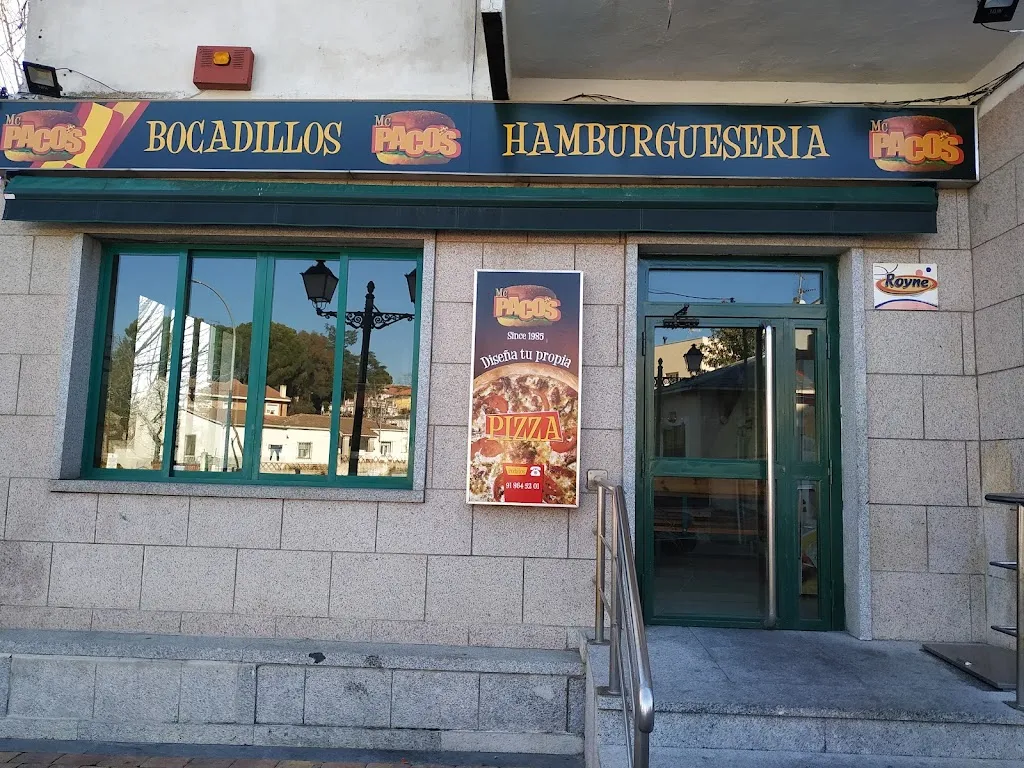 Burger Mc Paco’s restaurant in Pelayos