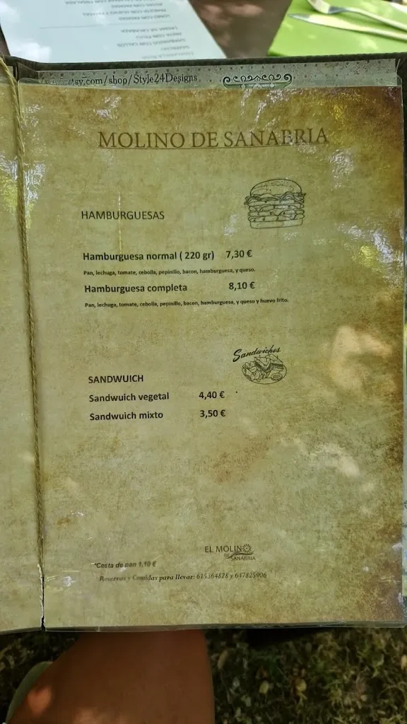 Menu_ELMOLINODESANABRIA_Puebla de San Medel_immagine_2