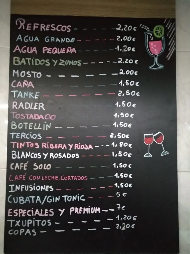 Menu_Bar El Panoramix_Puente del Congosto_immagine_2