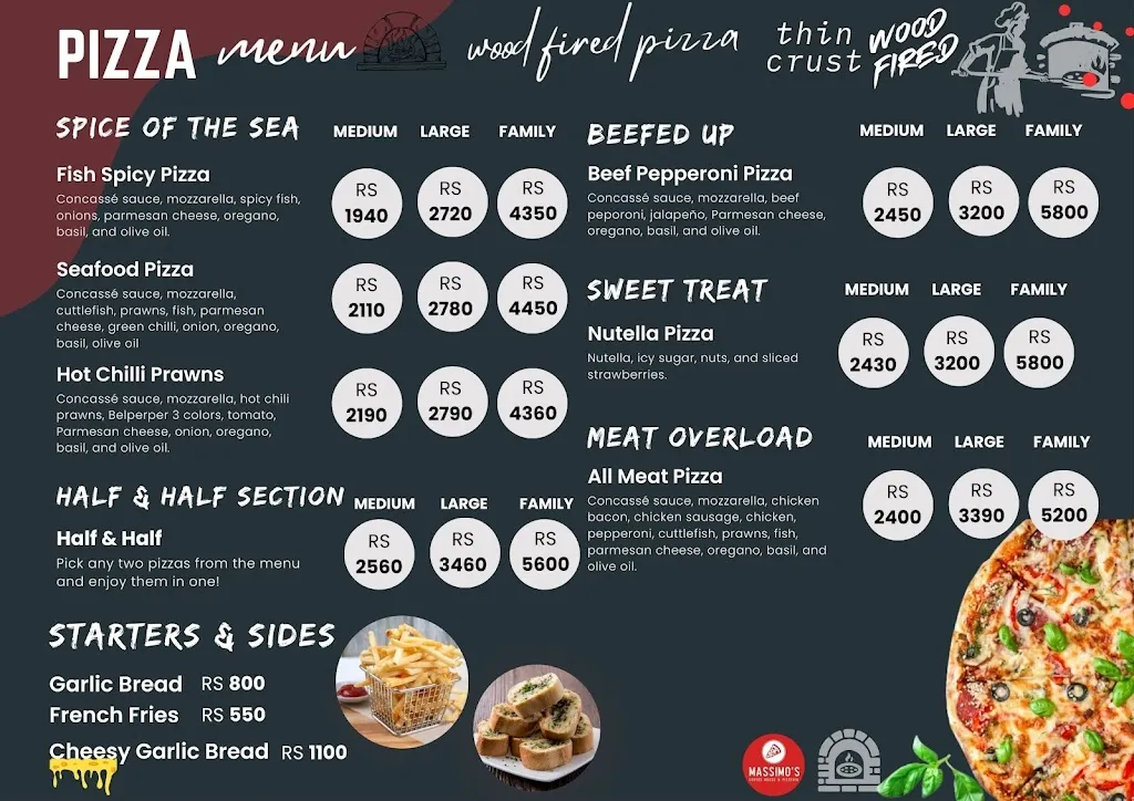 Menu_Massimo's Coffee House & Pizzeria_Rágama_image_1