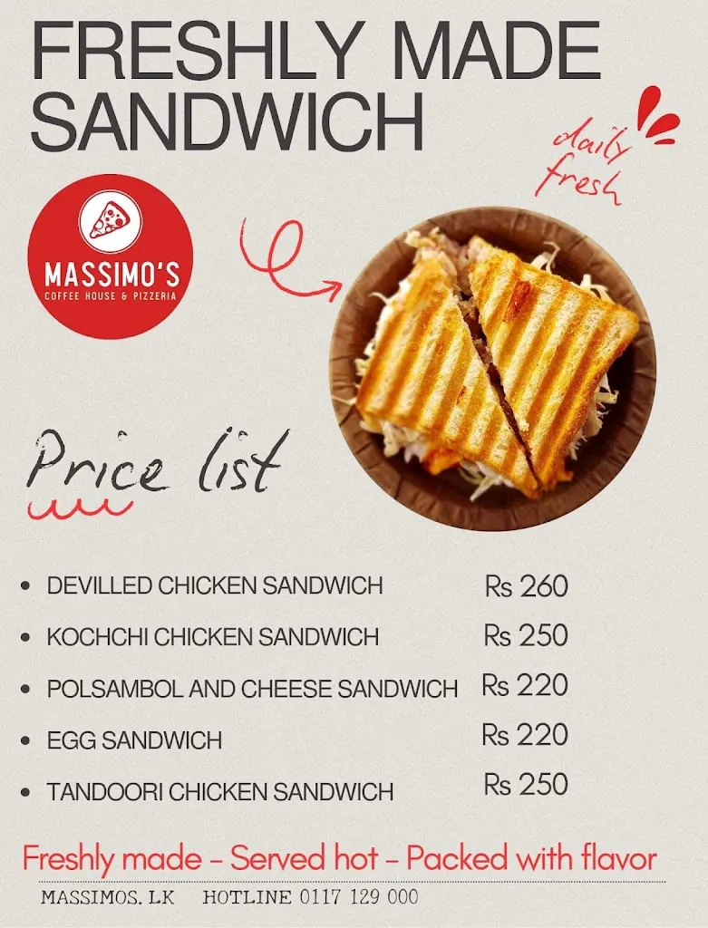 Menu_Massimo's Coffee House & Pizzeria_Rágama_image_2