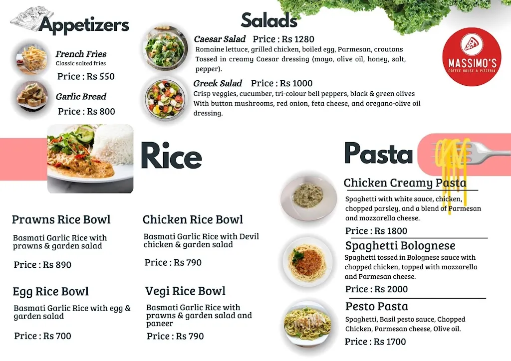 Menu_Massimo's Coffee House & Pizzeria_Rágama_image_3