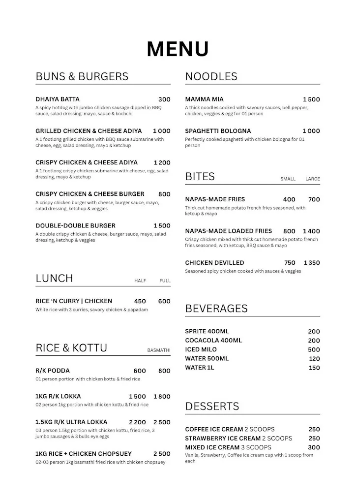 Menu_Napas Ragama_Rágama_image_1