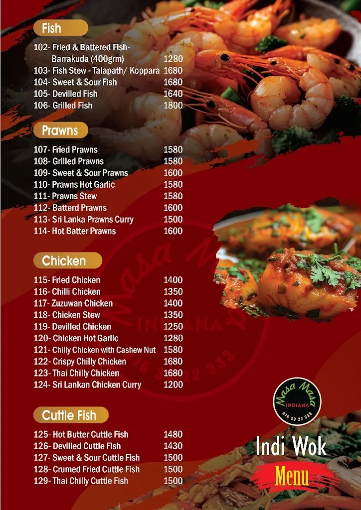 Menu_Masa Masa Indiana_Rágama_image_3