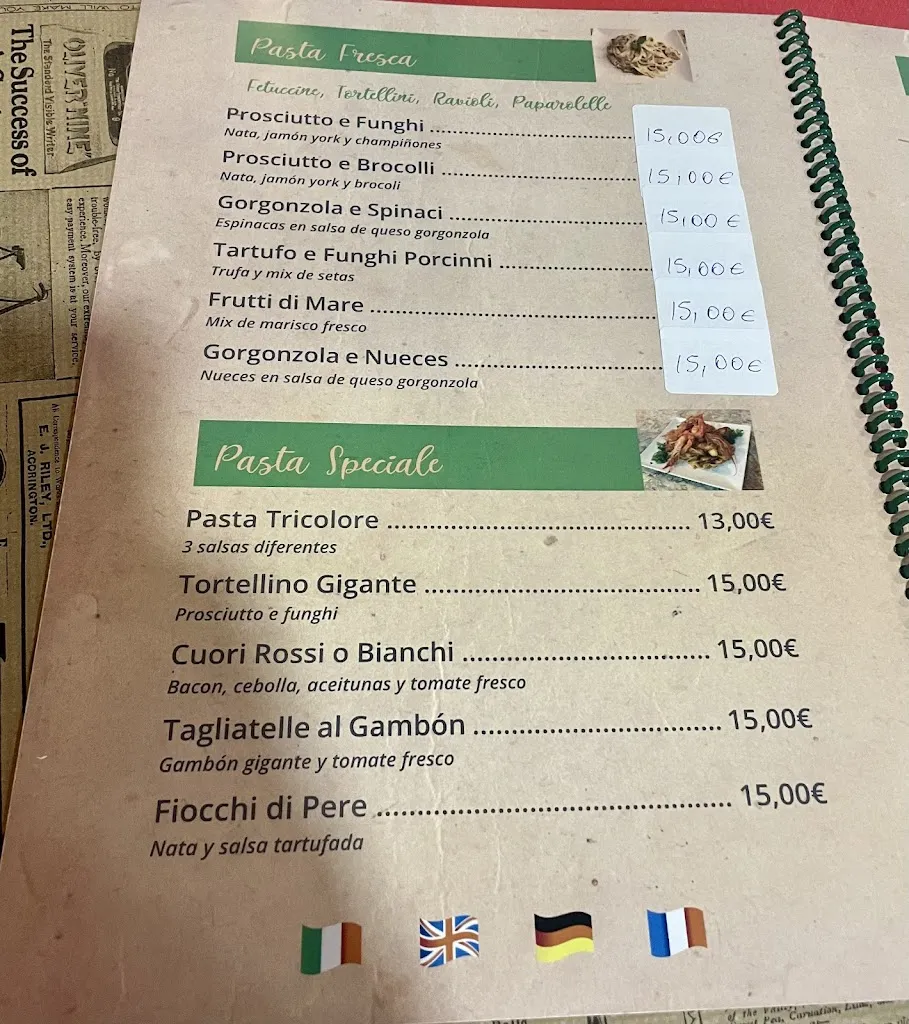 Menu_Trattoria La Nonna (antiguo Mal de Amores)_Alhama de Almería_immagine_2