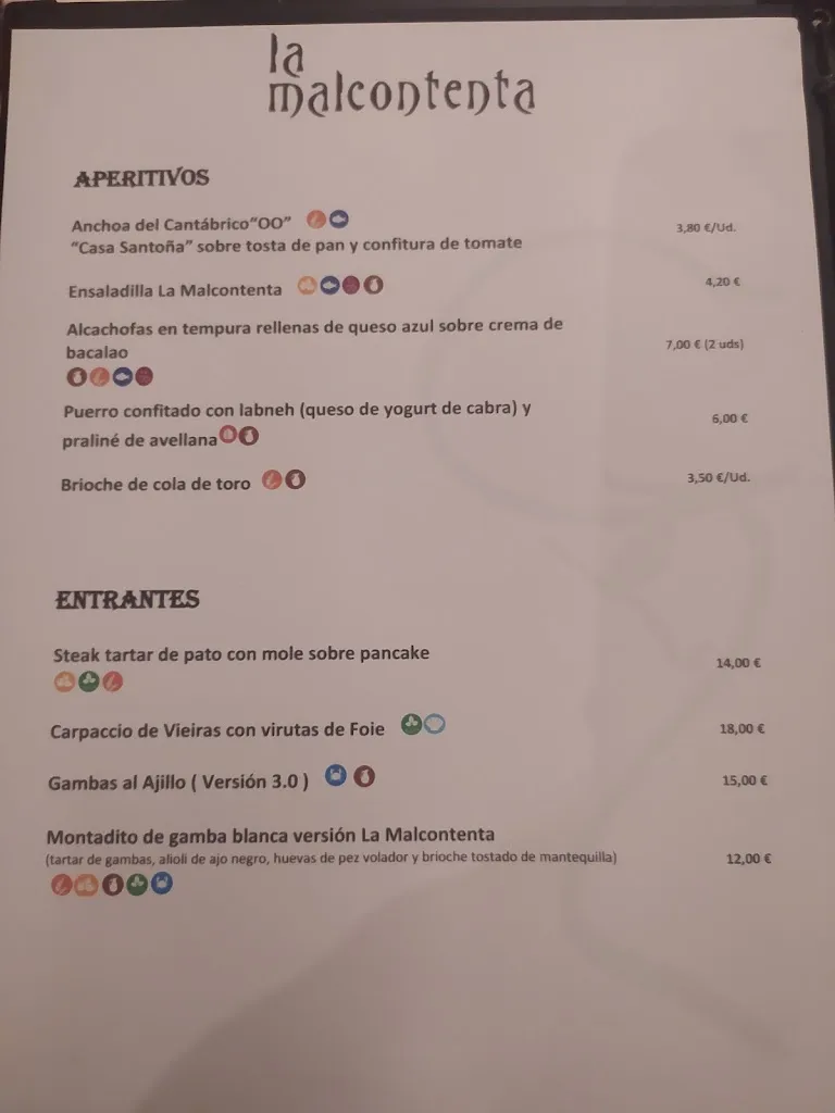 Menu_Restaurante La Malcontenta_Rinconada de la Sierra La_image_1