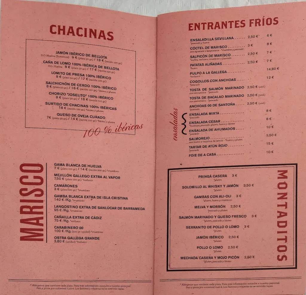 Menu_El Malecón Restaurante_Rinconada de la Sierra La_immagine_4