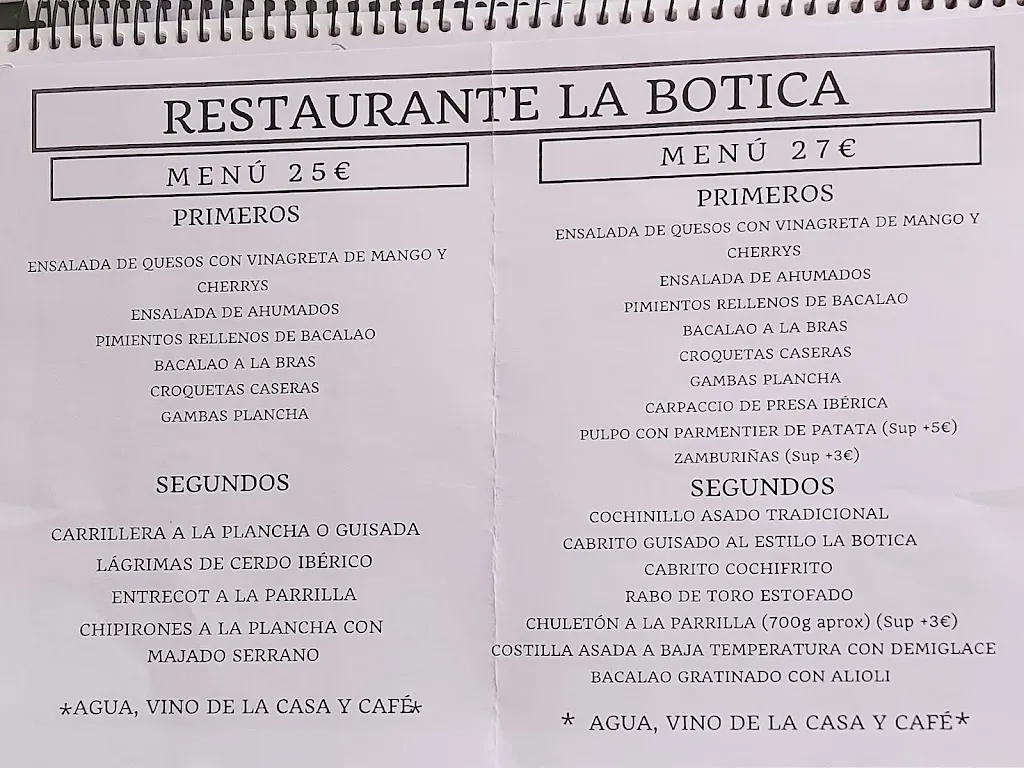 Menu_La Botica_Rinconada de la Sierra La_image_1