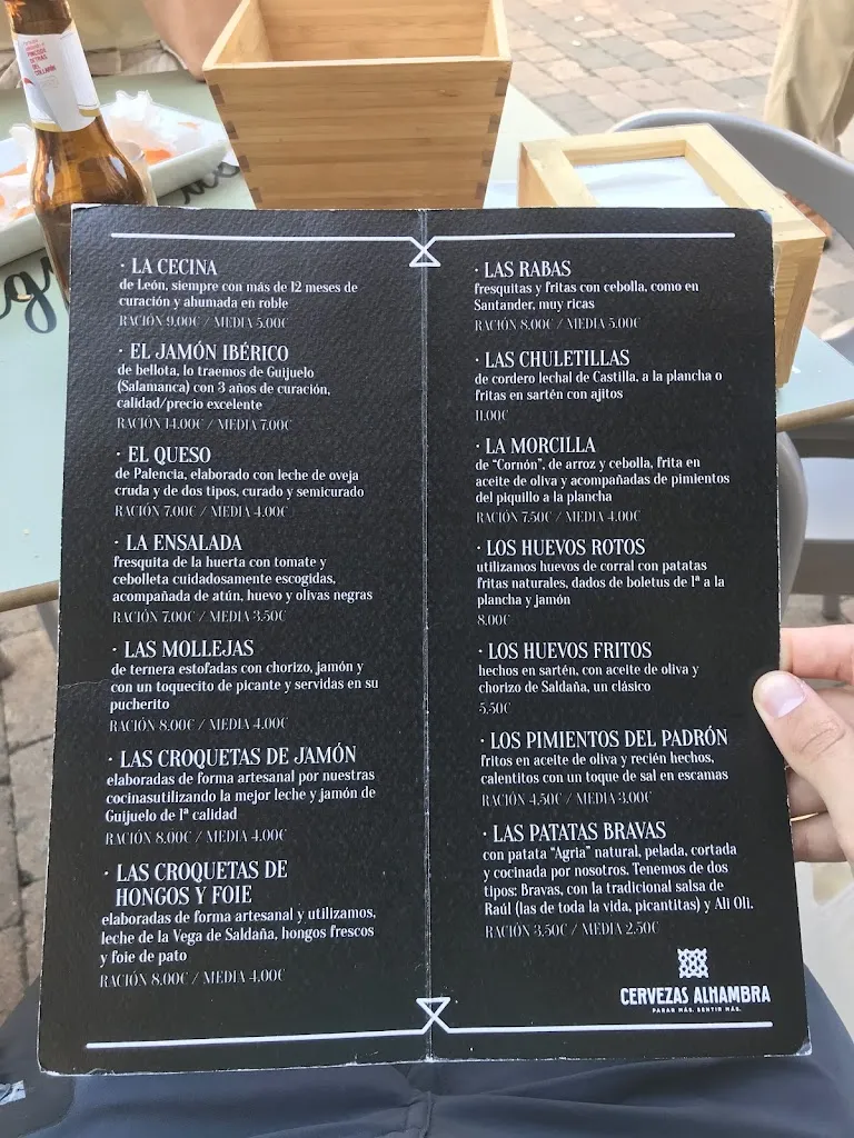 Menu_La Bodeguita del Medio Saldaña_Saldeana_image_1