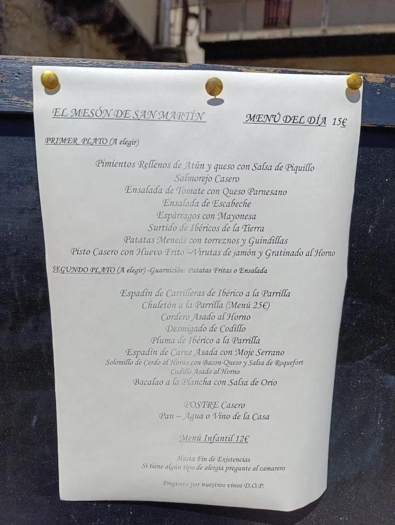 Menu_Mesón de San Martín_San Martín del Castañar_image_2