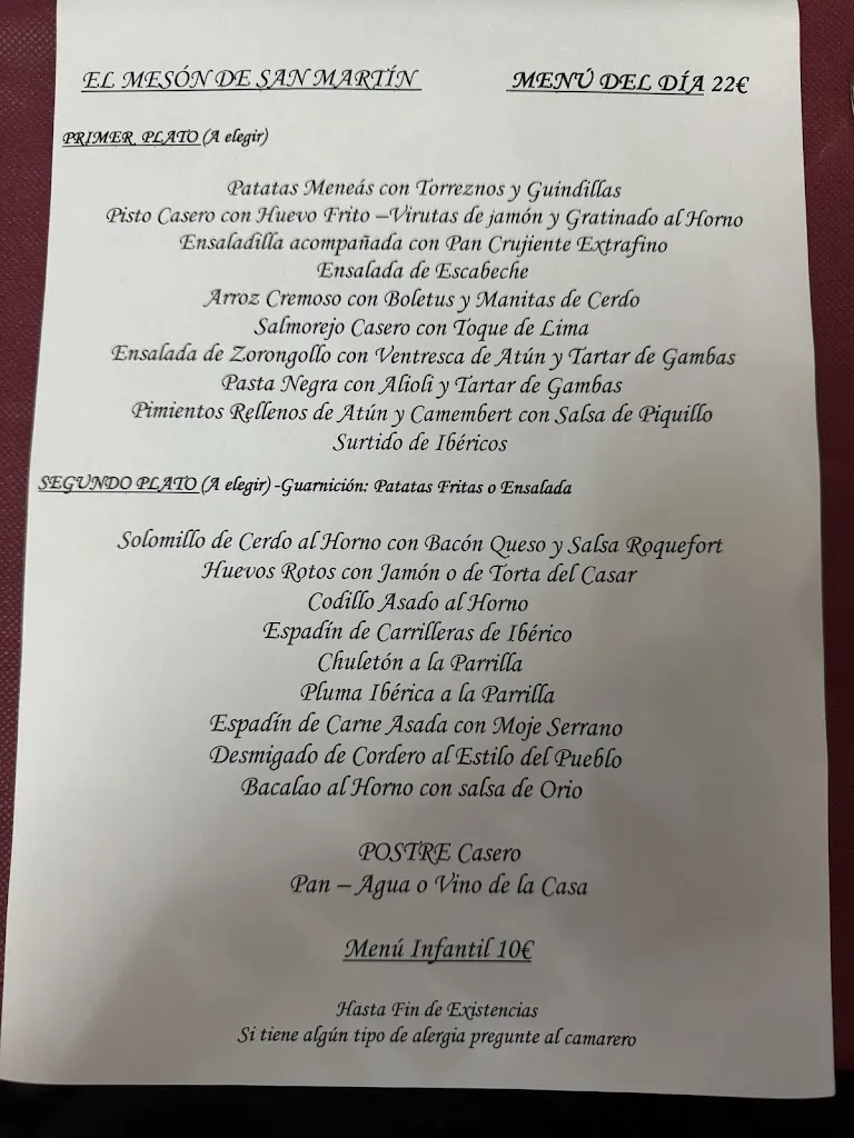 Menu_Mesón de San Martín_San Martín del Castañar_image_3