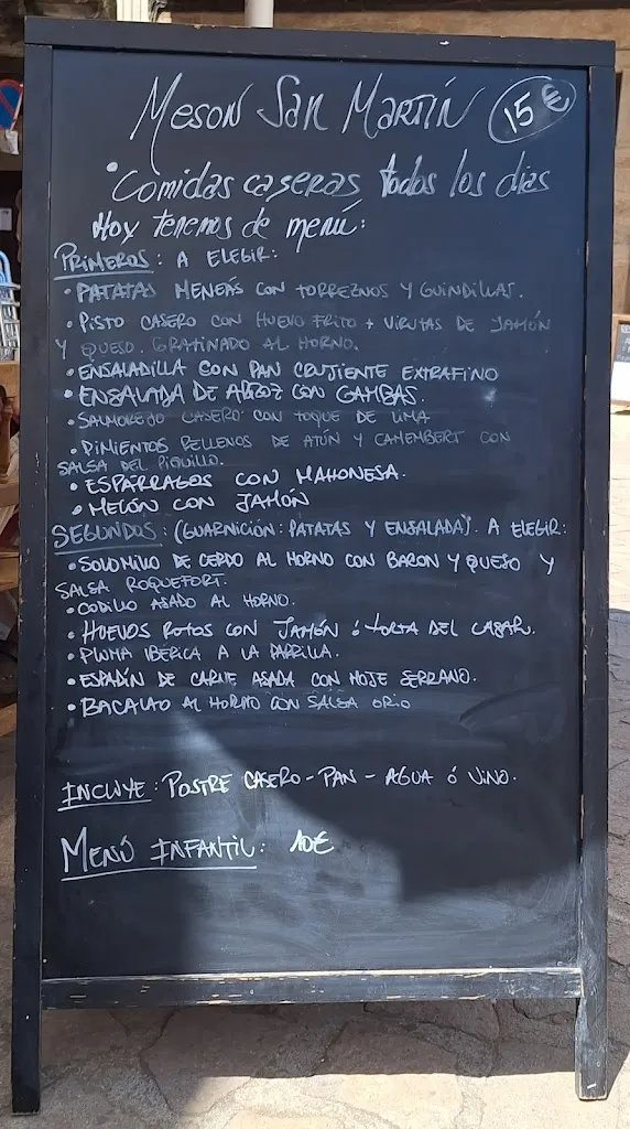 Menu_Mesón de San Martín_San Martín del Castañar_image_4