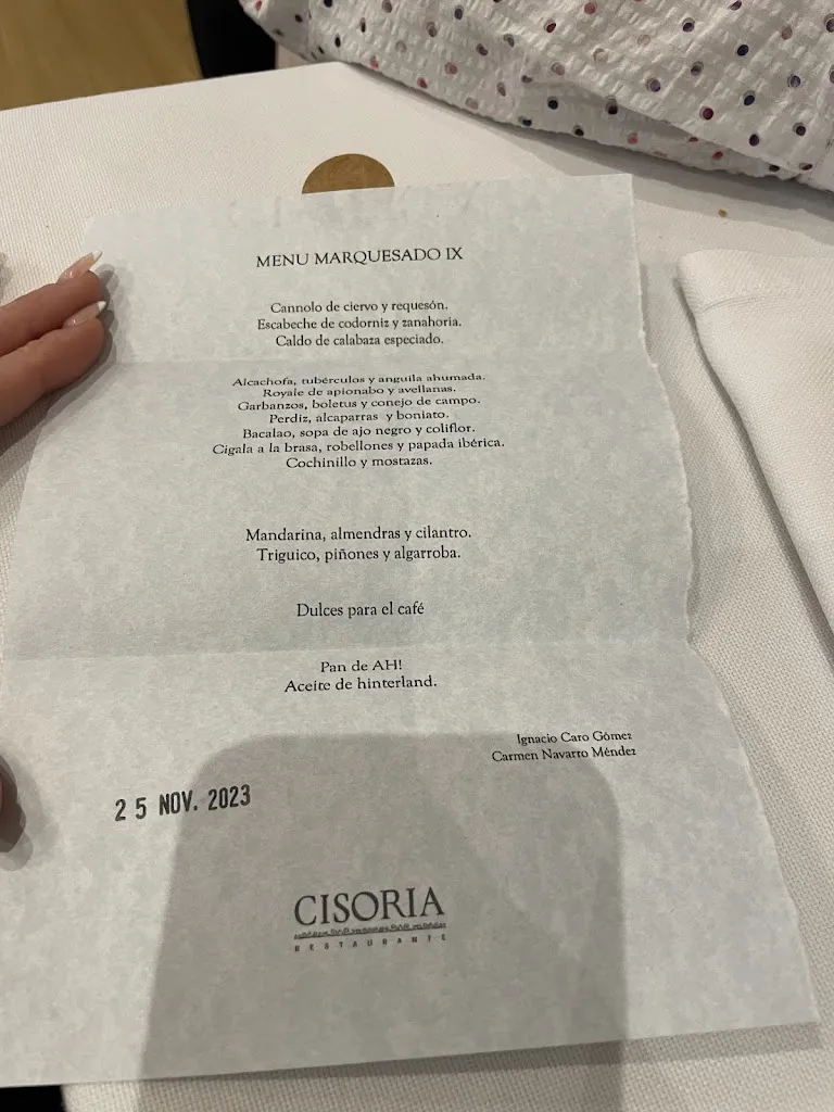 Menu_Cisoria Restaurante_Villena_image_2