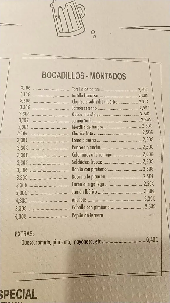 Menu_Cafetería Rocío_Sagrada La_image_1