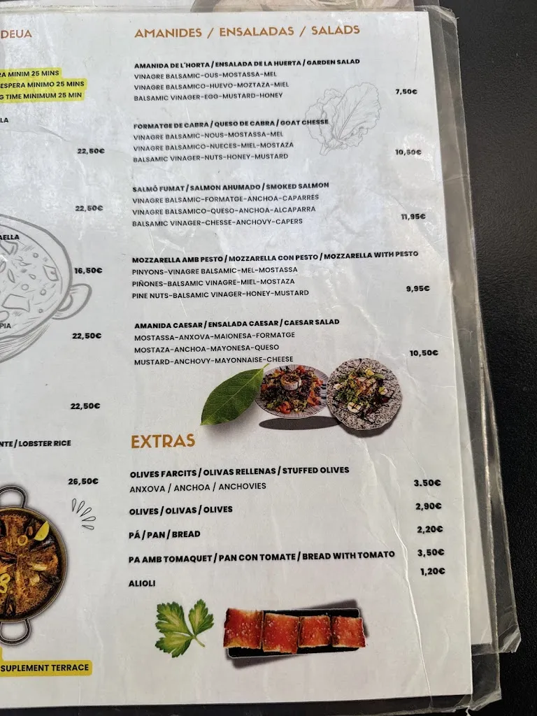 Menu_Taperia Sagrada Familia_Sagrada La_image_1