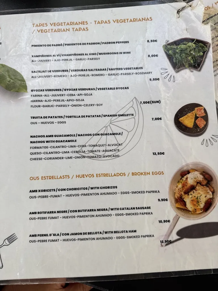 Menu_Taperia Sagrada Familia_Sagrada La_image_2