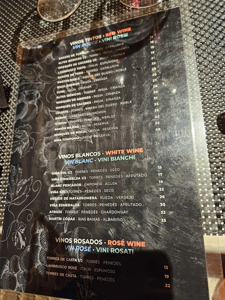 Menu_Villa Caprice_Sagrada La_image_1