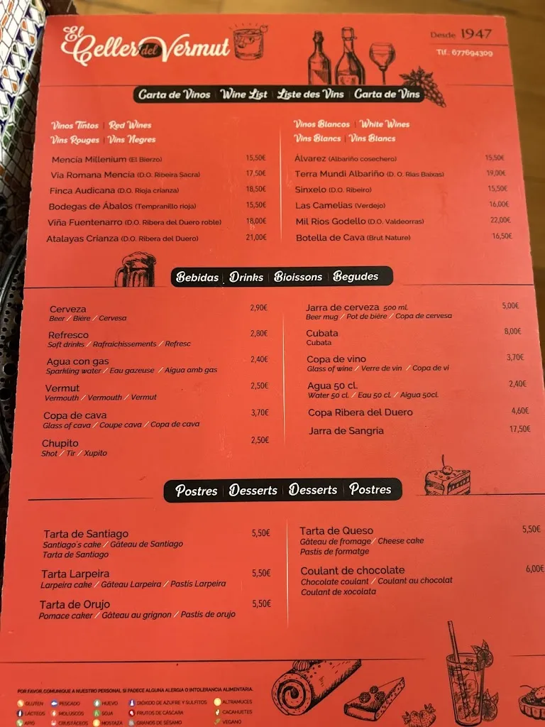 Menu_El Celler del Vermut_Sagrada La_image_1