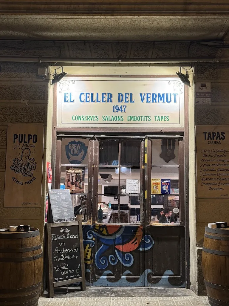 El Celler del Vermut restaurant in Sagrada La