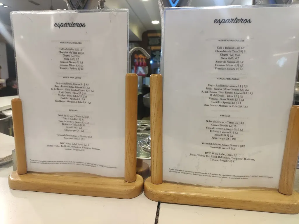 Menu_Cafetería Esparteros_Sagrada La_immagine_4