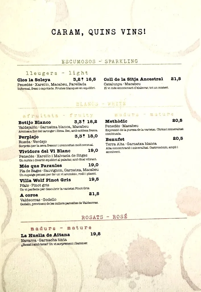 Menu_RENOI Tapes i Vins per posar-vos fins_Sagrada La_immagine_3