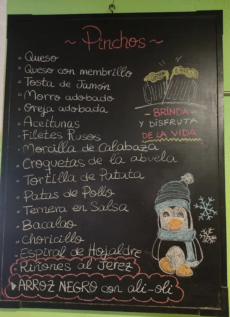 Menu_Bar Jubilados_Santibáñez de Béjar_image_1