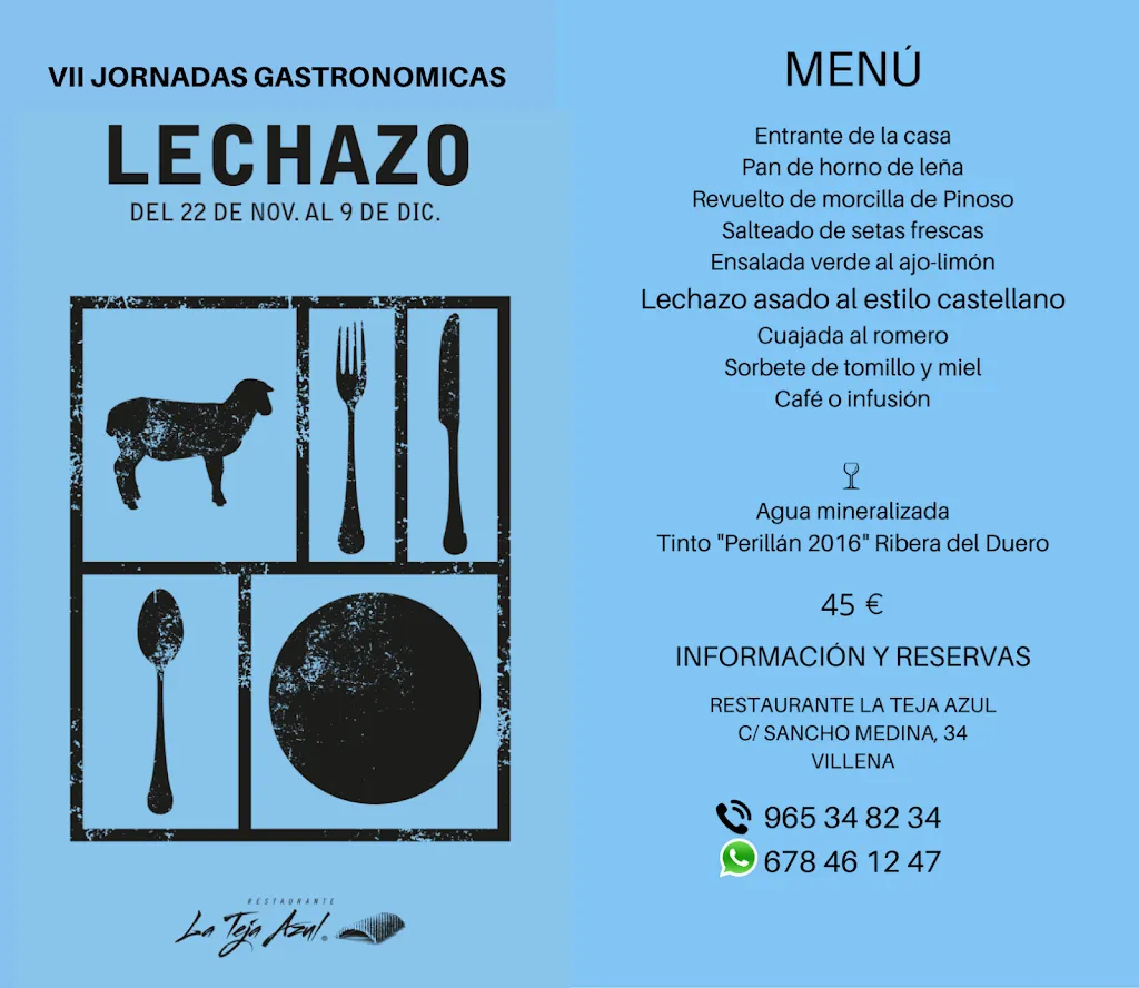Menu_Restaurante La Teja Azul_Villena_image_2