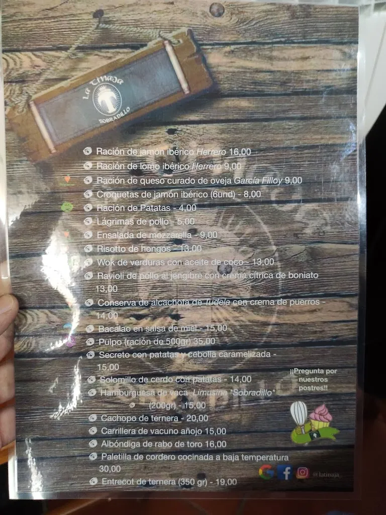 Menu_Restaurante La Tinaja_Sobradillo_image_3