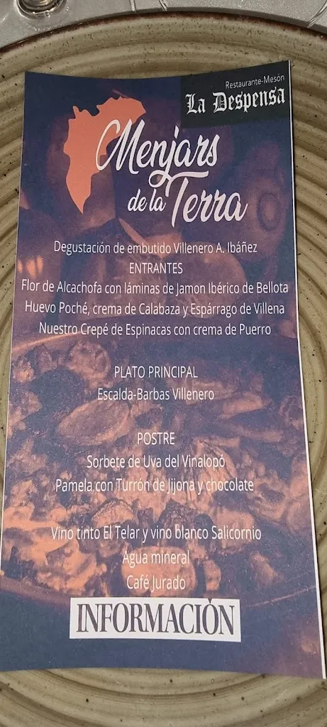 Menu_Restaurante la Despensa_Villena_image_1
