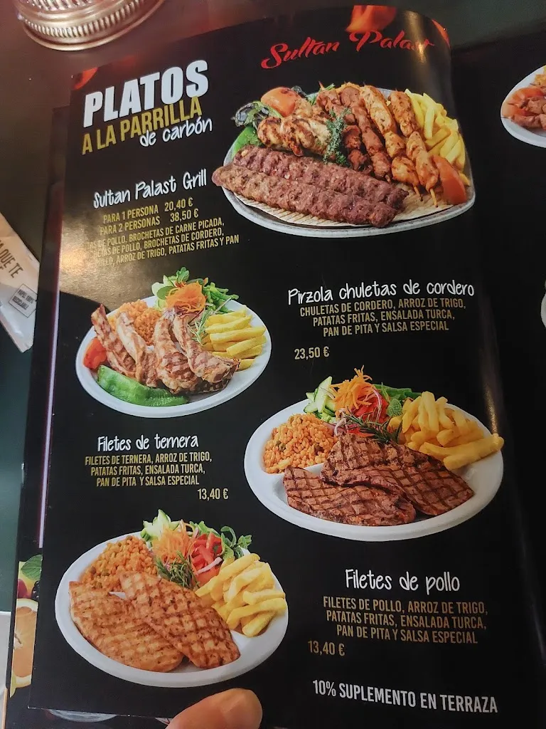 Menu_Sultan Palast Vallecas // Restaurante Turco & Shisha Bar Vallecas_Valdecarros_image_4