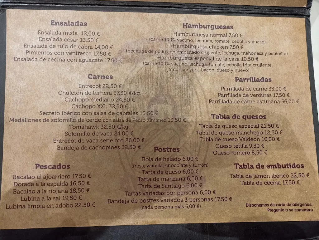 Menu_SIDRERIA ASGAYA_Valdecarros_image_1