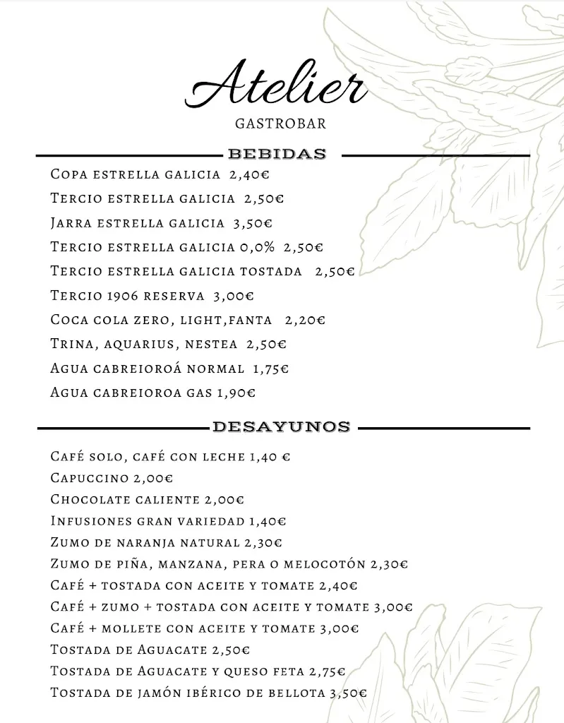 Menu_Atelier Gastrobar_Valdecarros_image_2