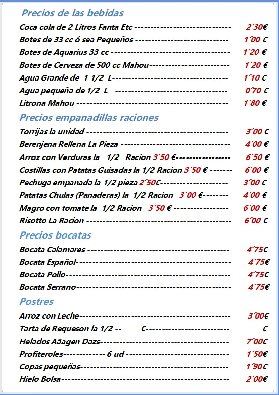 Menu_Valdecarros Chicken_Valdecarros_image_1