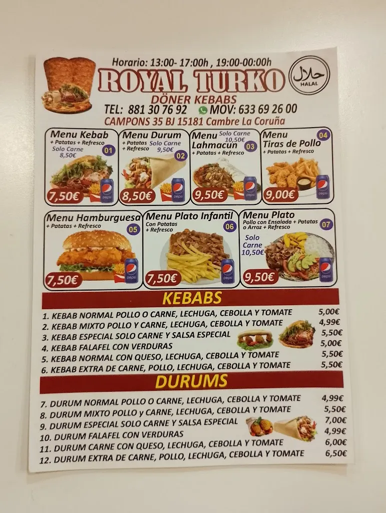 Menu_Royal Turko_Carral_image_1