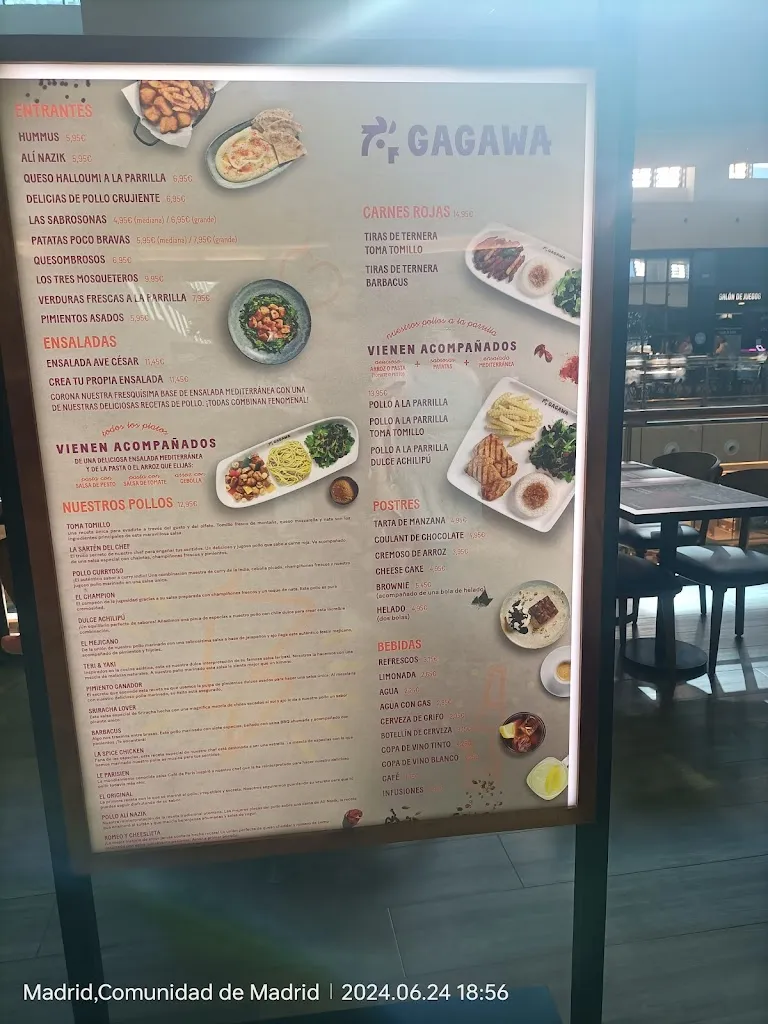 Menu_Gagawa La Gavia_Valdecarros_image_1