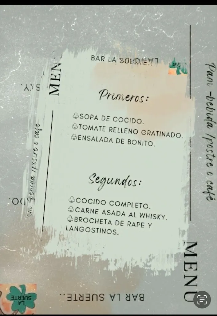 Menu_La Suerte_Valdecarros_image_1