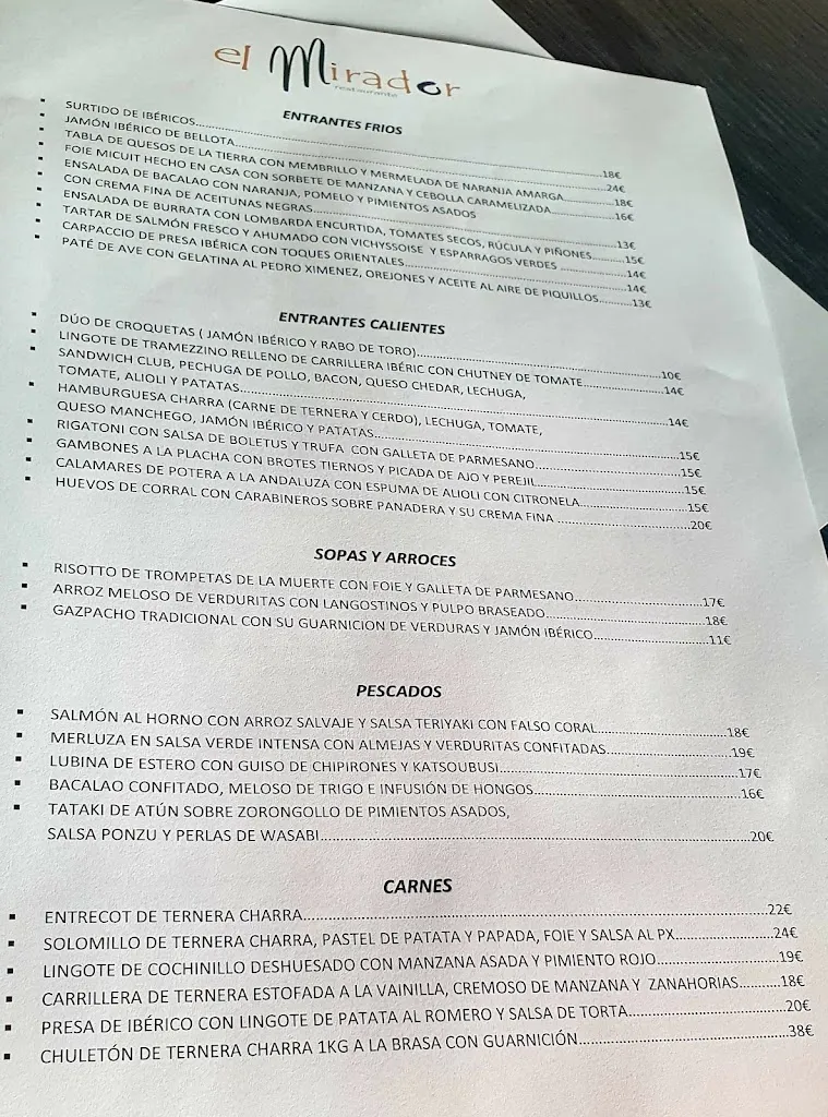 Menu_Restaurante Mirador del lago_Villamayor_immagine_1